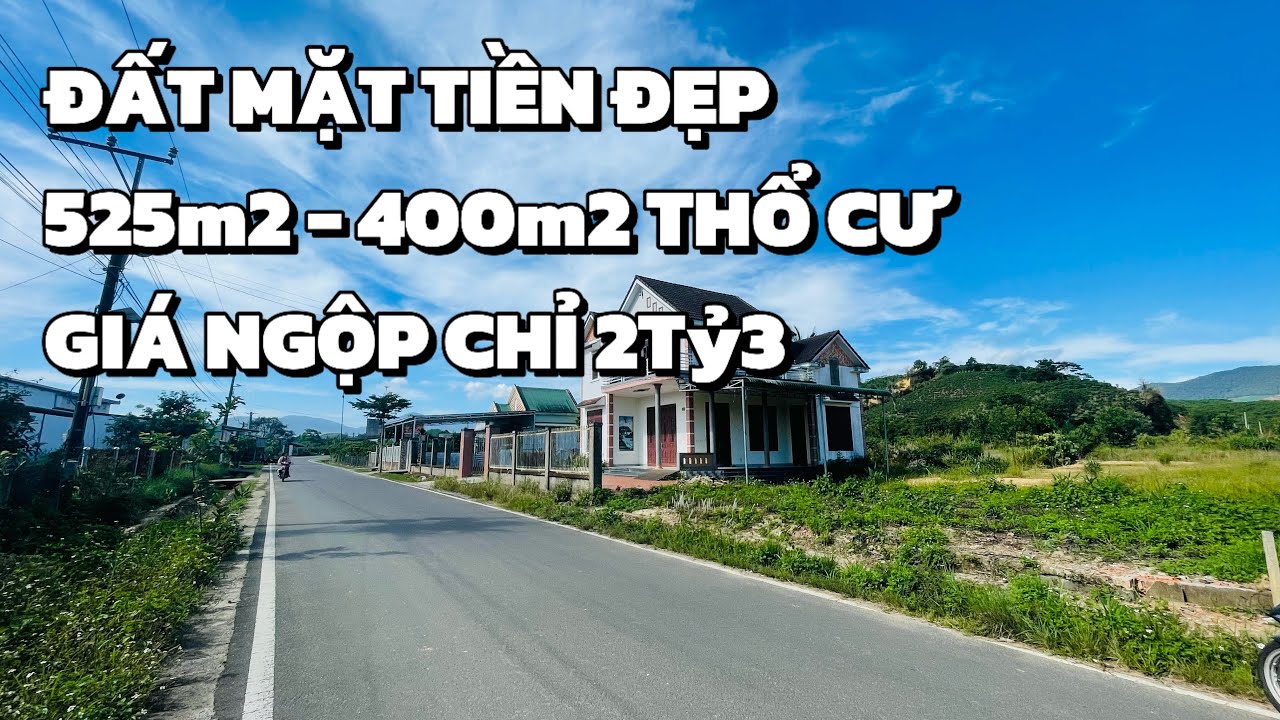 Cần Bán Gấp Lô Đất Đẹp Mặt Tiền Tại Đại Lào Bảo Lộc – Thổ Cư 400m2, Đường Nhựa Rộng 10m, Giá Tốt!