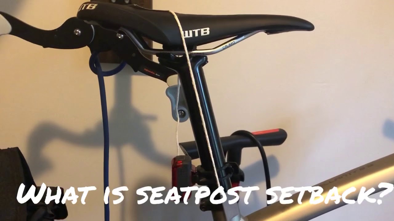 What is seatpost setback?