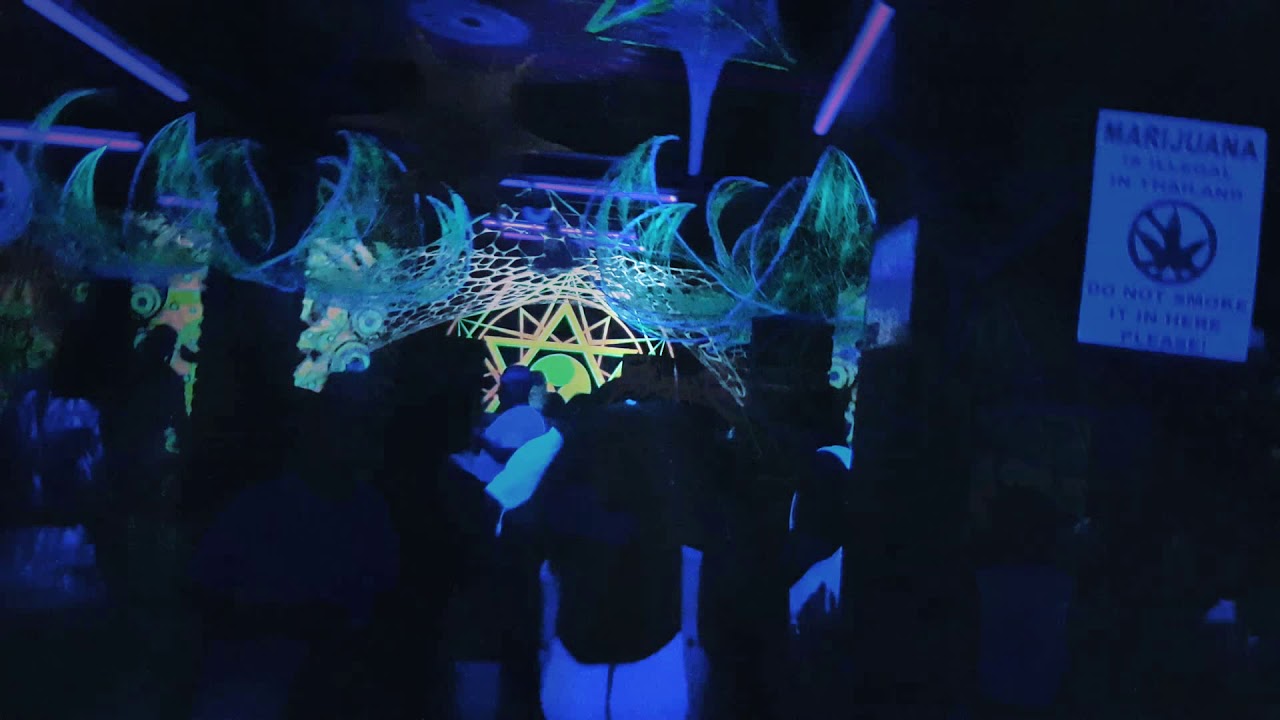 Ban Sabaii Goa Djs Trance Moon Party February 2019 Koh Phangan Thailand