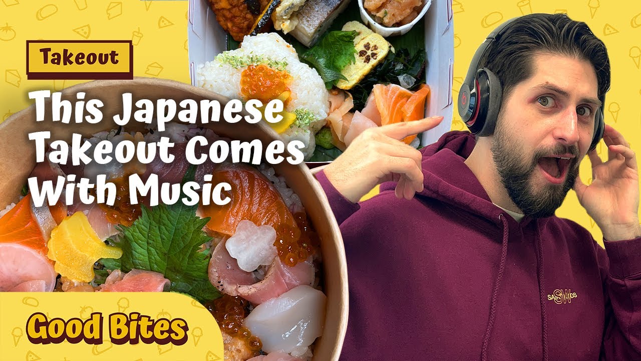 This Japanese Takeout Comes With Music To Listen to While You Eat | Good Bites