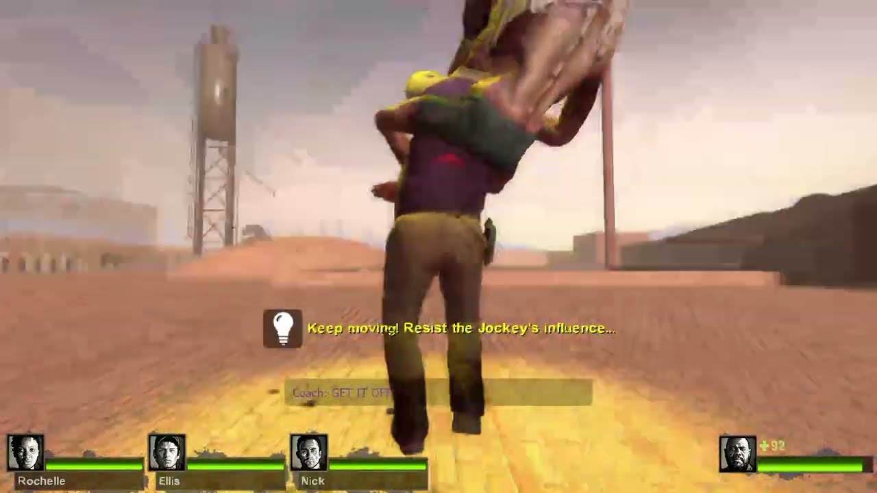 Left 4 Dead 2 Jockey Riding Coach