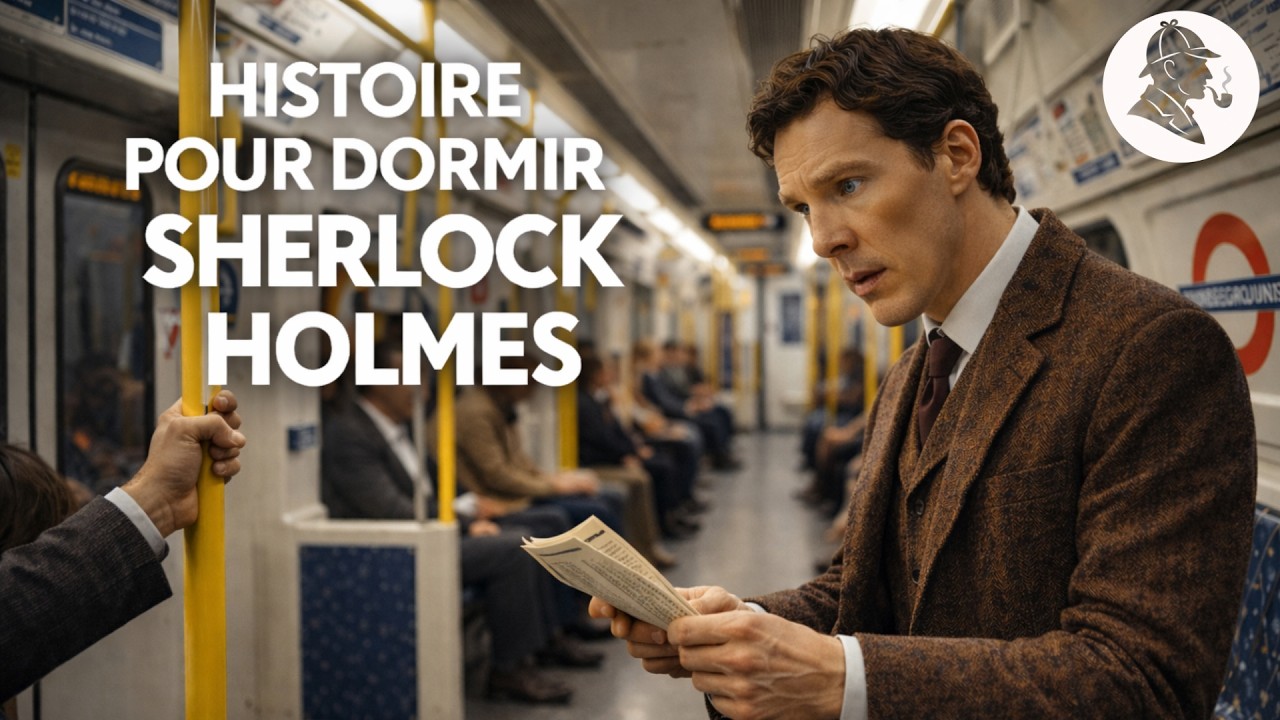 HISTOIRE POUR DORMIR — SHERLOCK HOLMES 🚇 | LES TUNNELS DU MÉTRO | LONDRES | VOIX HOMME