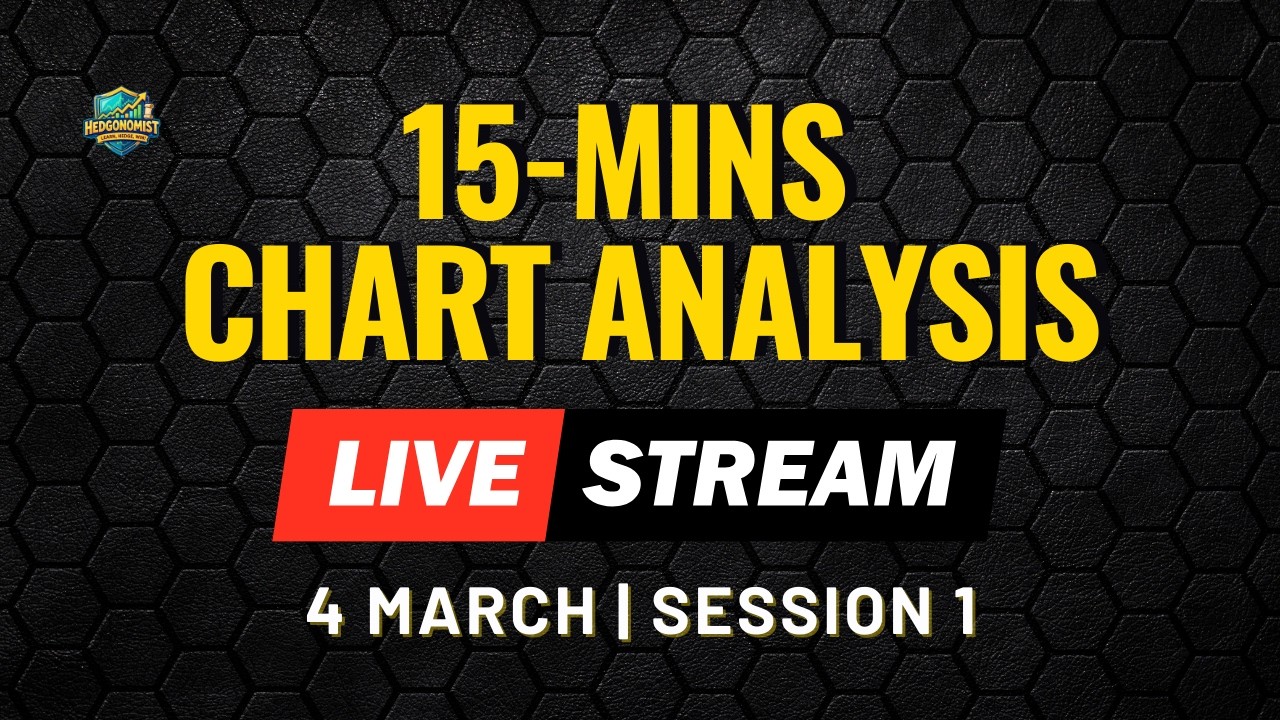 LIVE 15 MINUTE CHART ANAKYSIS - NIFTY | SENSEX