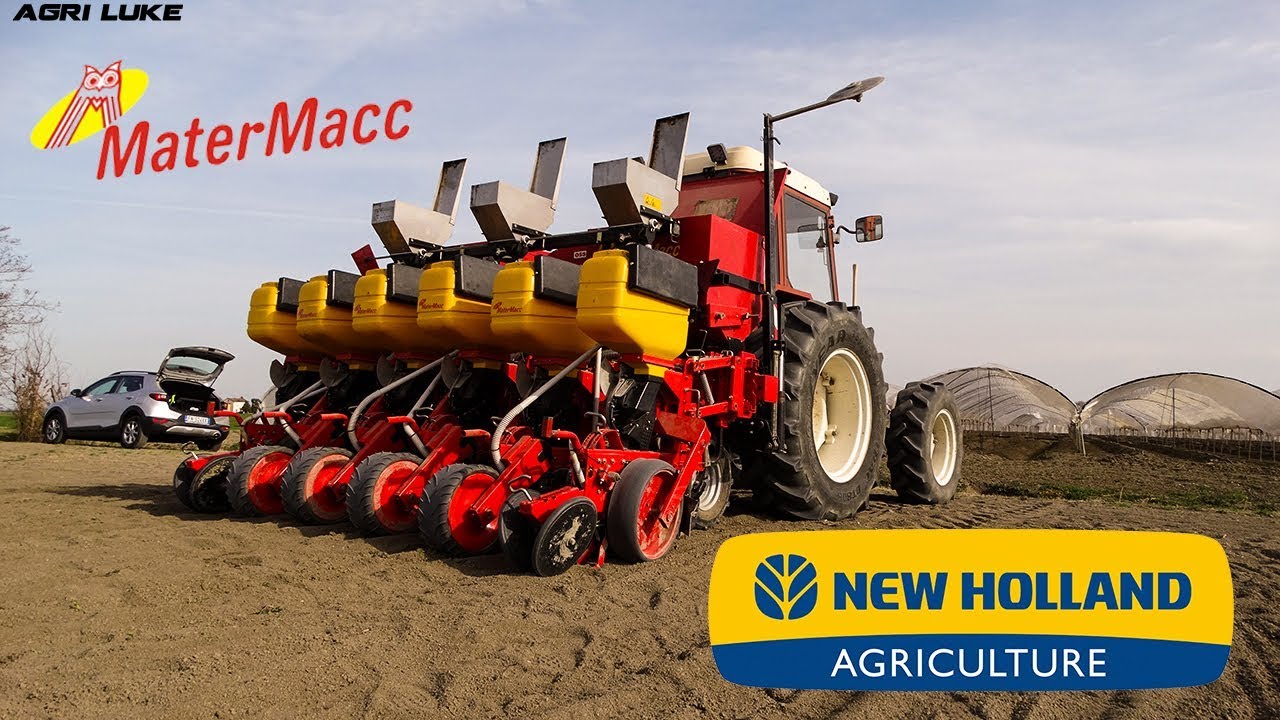 New Holland 56-66S | Matermacc MS | Semina Bietole | Sugar Beets Sowing