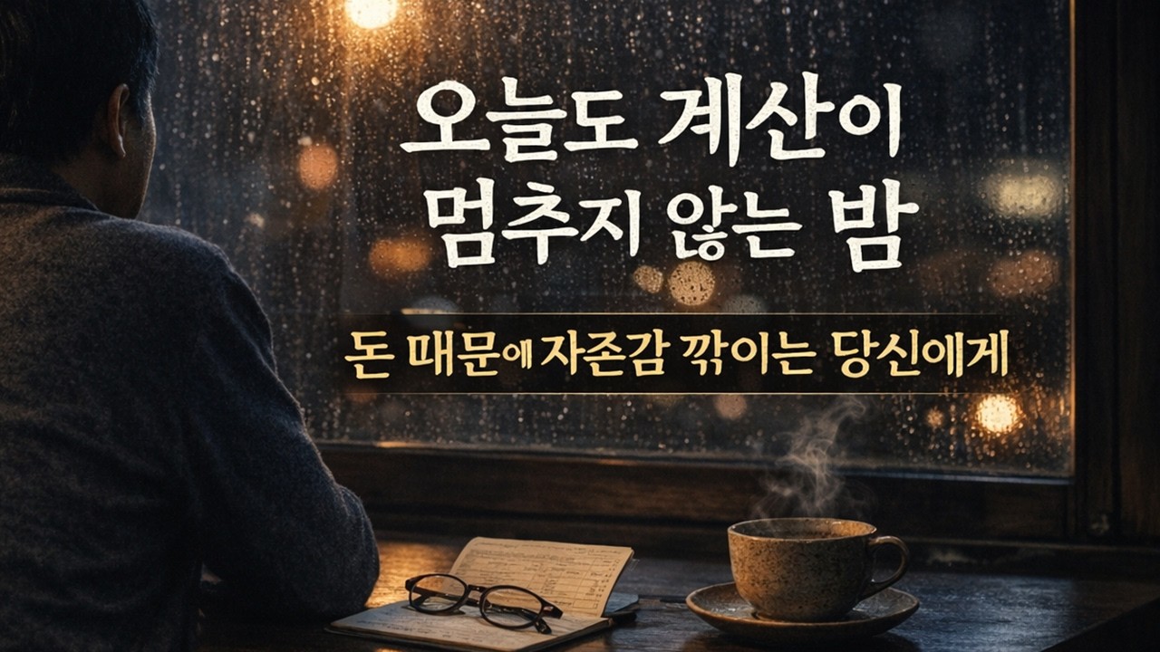 오늘 밤, 돈 때문에 잠 못 드는 당신에게 조용히 들려주고 싶은 이야기