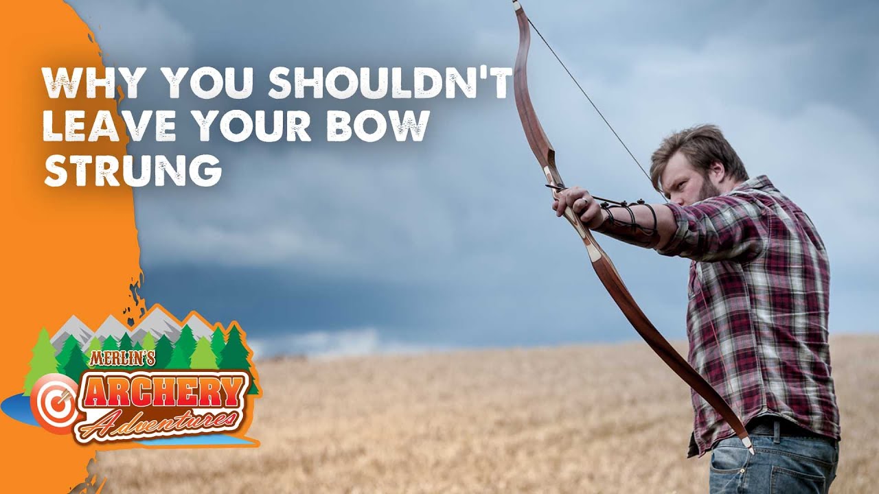 Why you shouldn't leave your bow strung for long periods of time (Archery)