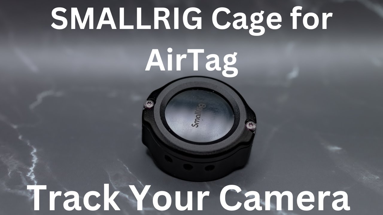 SMALLRIG Cage for  Apple AirTag Protect Your Camera Equipment