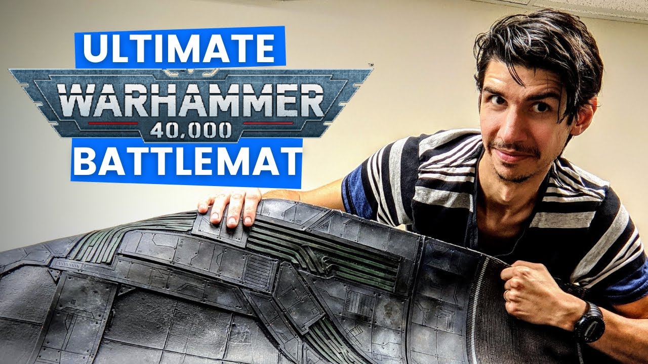 Изготовление ULTIMATE 40k Battle Mat (сворачивается для хранения)
