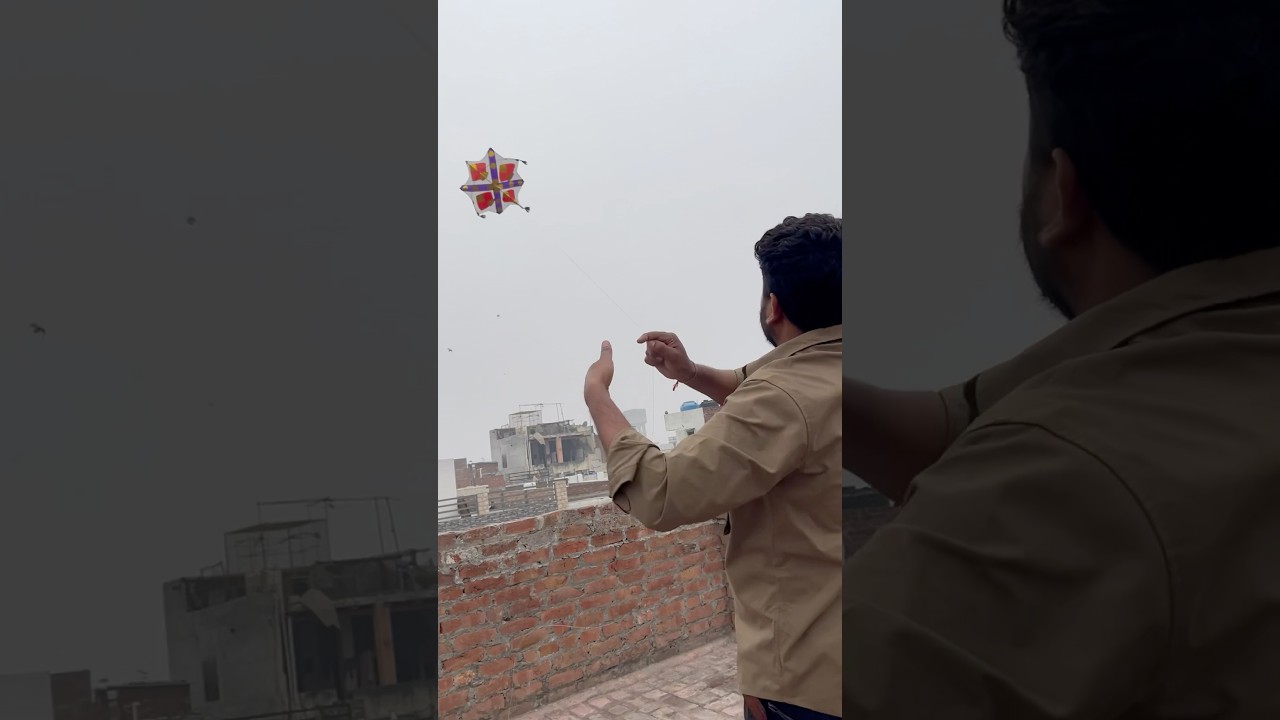Star kite #shortsviral #shorts #kiteflying #bigkite #vibes