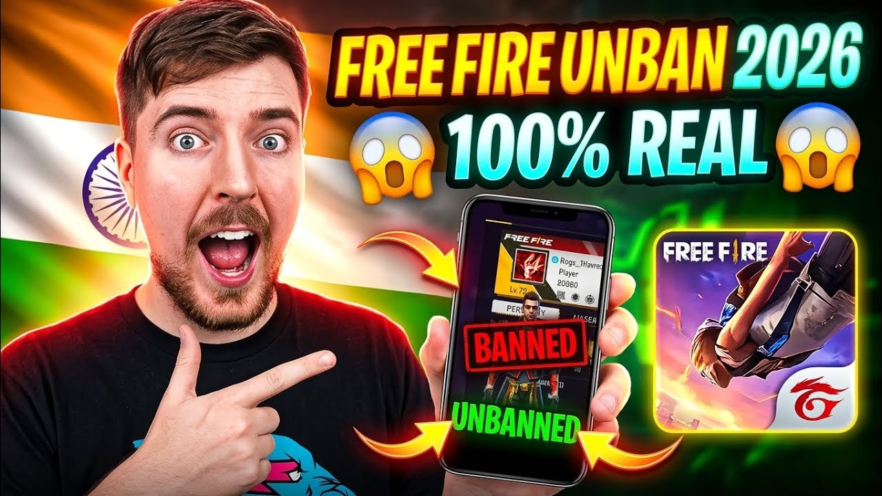 How To Unban Free Fire Account 2026 | Free Fire ID Unban Trick 😱🔥