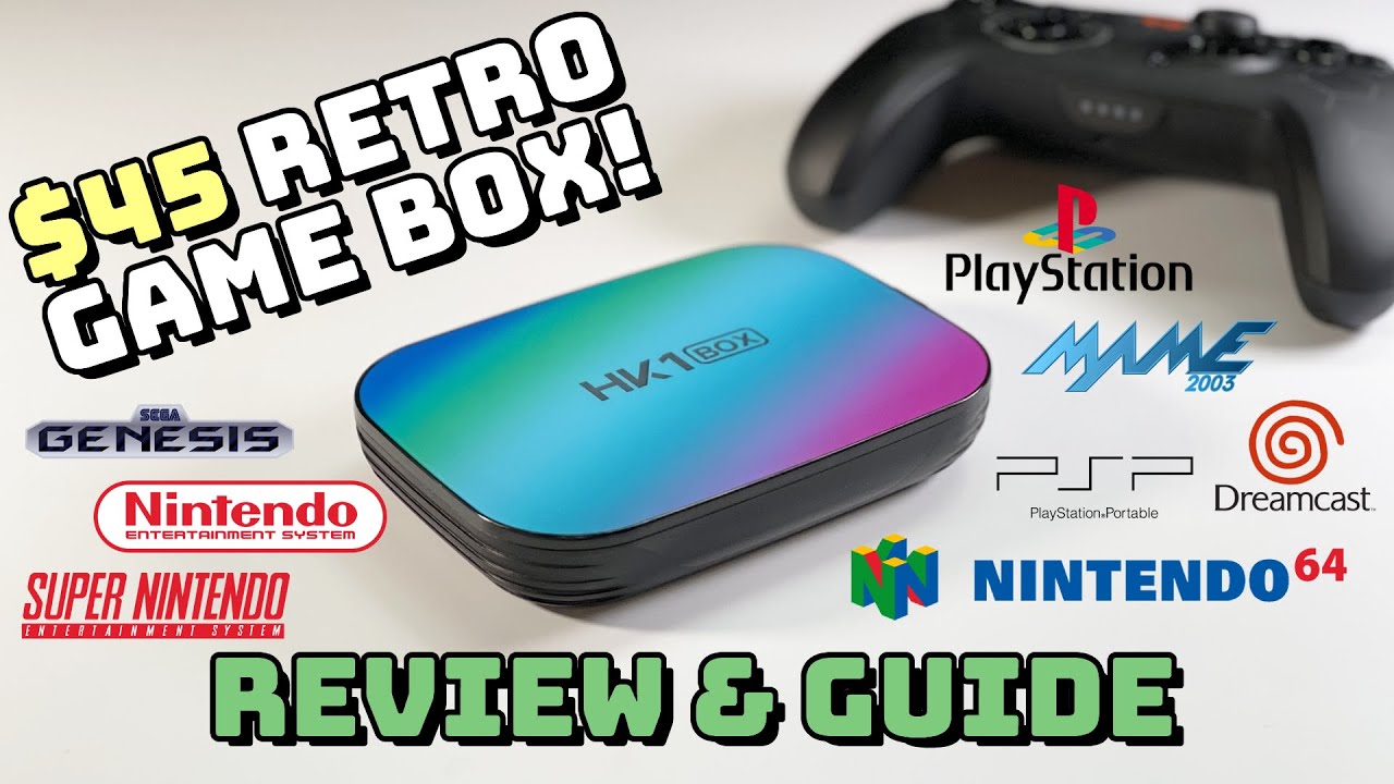 Android TV Box as a Retro Game Machine! (HK1 Box 4GB)