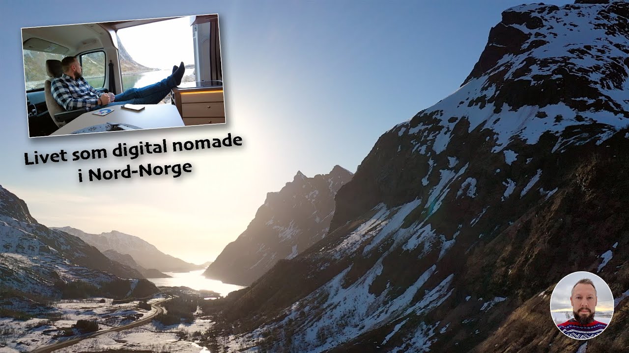 Fricamping i Lofoten - Livet som digital nomade i Nord-Norge (Bobil i Norge / husbil)