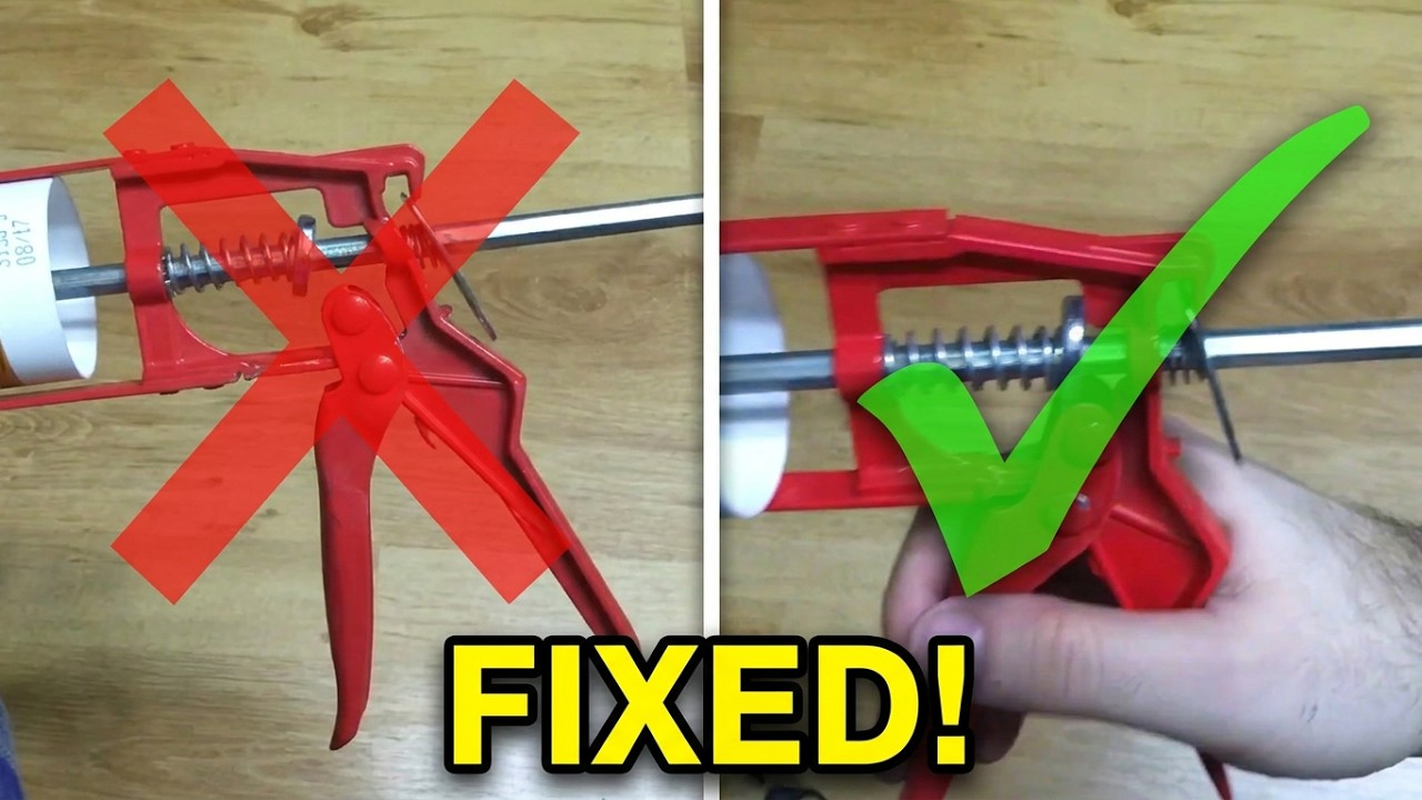 Caulk Gun repair (DIY)