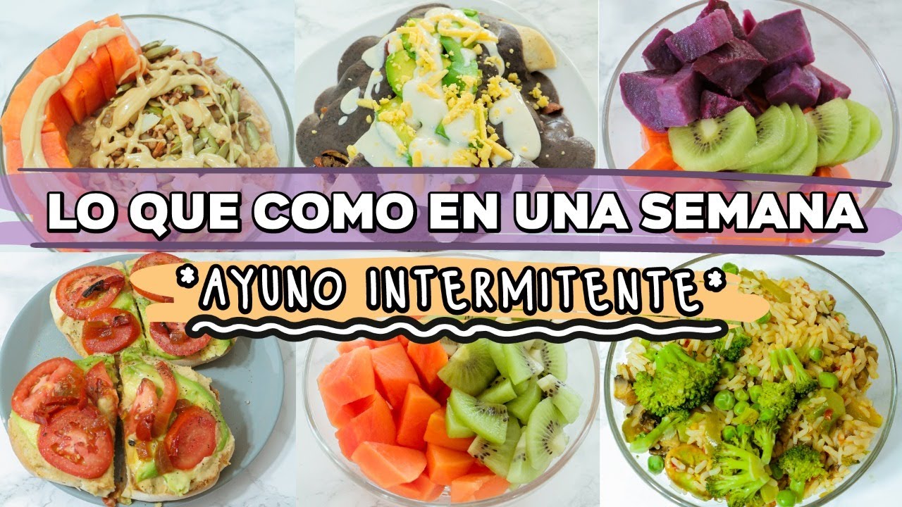 Lo que COMO en una SEMANA de AYUNO INTERMITENTE 🍽 /ROASTING VEGGIES