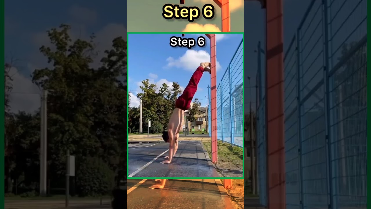 tutorial hand stand 