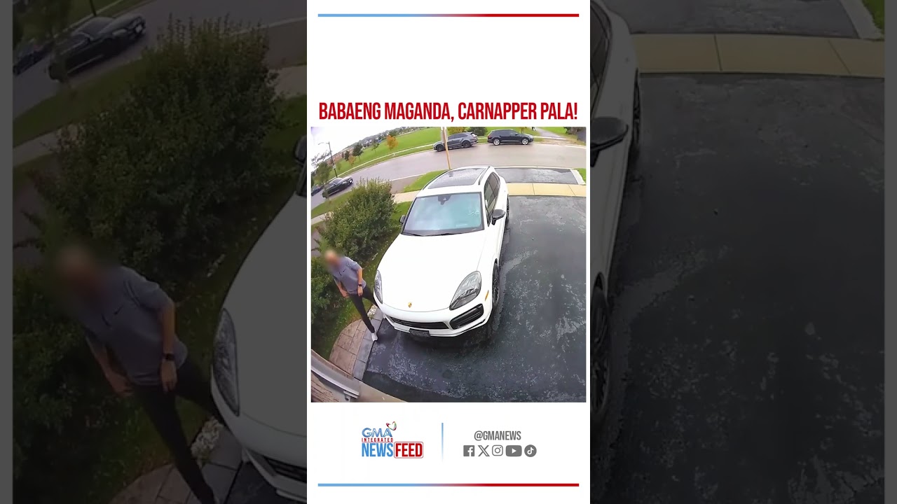 Porsche, muntik itakbo ng magandang carnapper | GMA Integrated Newsfeed