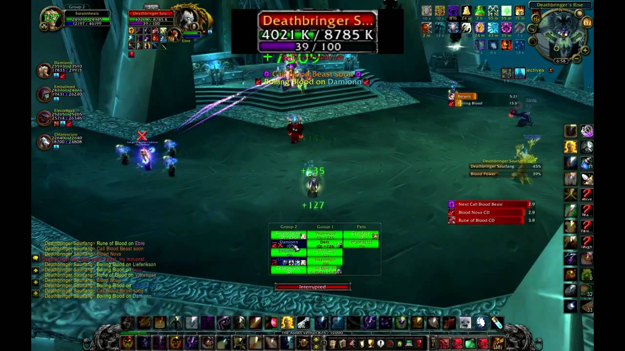 Deathbringer Saurfang 10 Man - Discipline Priest POV