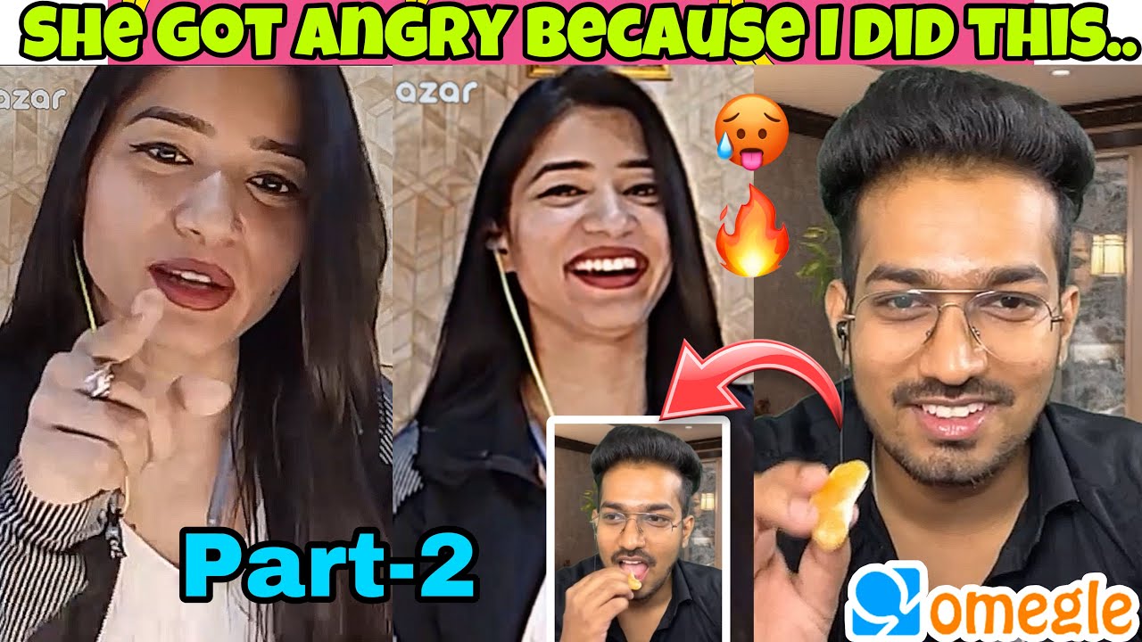 Omegle But She Didn't Expect This 🤣😝 Part 2 || EK Dum Gandi Flirting || OmeTV