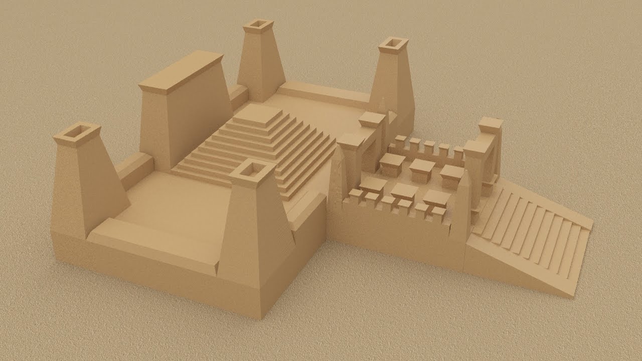 3Ds Max 2014 _ Creating Ancient Temple