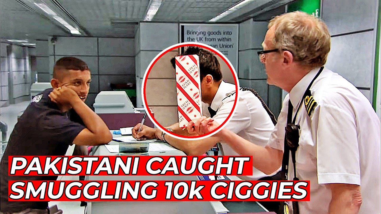 Customs | Episode 9: Drunken Passengers & Cigarette Stings | FD Real