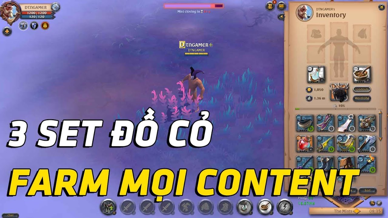 3 Set Đồ Rẻ Cho Anh Em Newbie Chơi Đủ Content | Albion Online Update