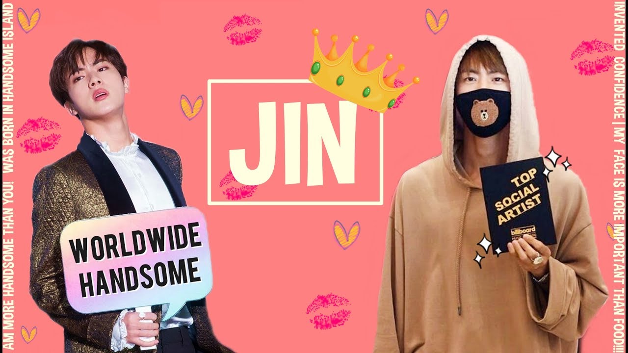Jin's Overflowing Confidence - #WorldwideHandsome Guy!