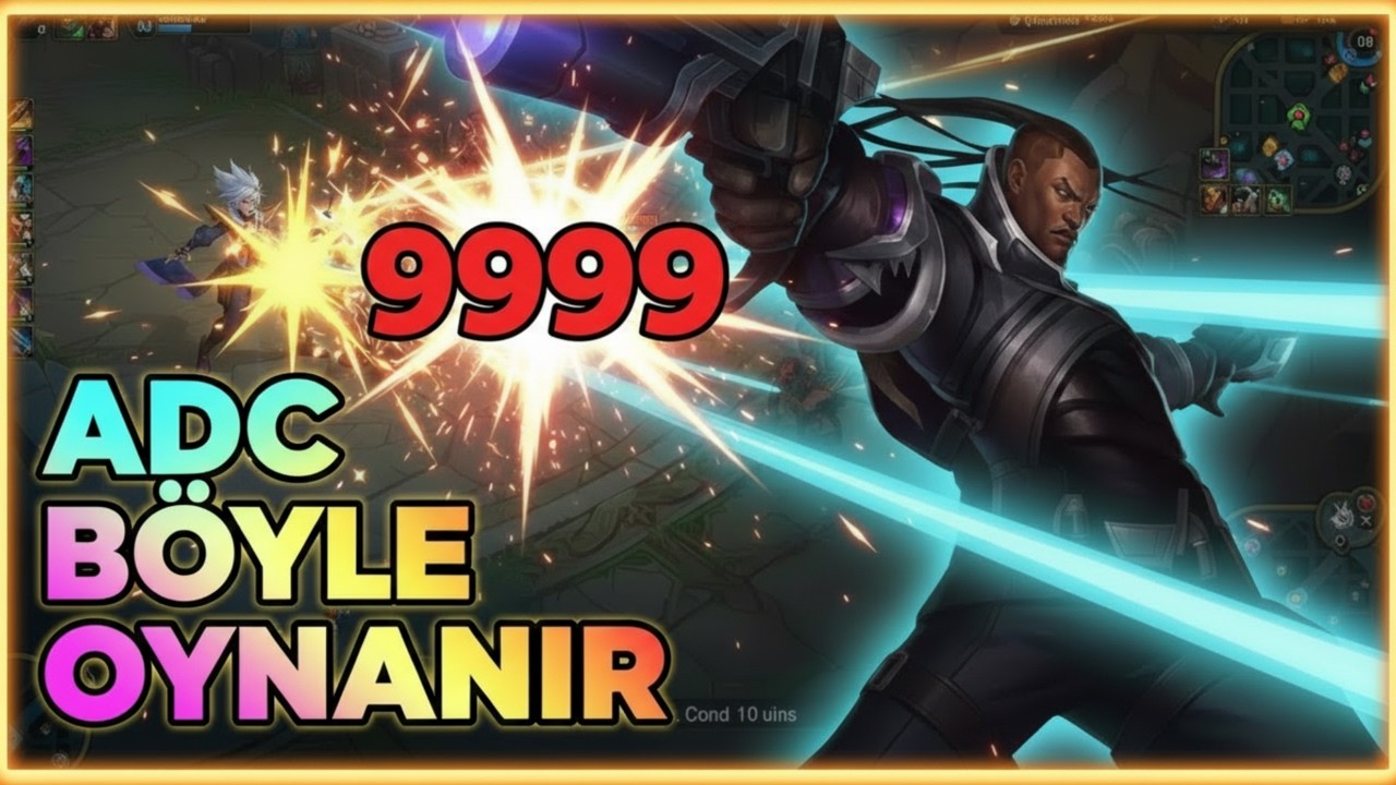 9999 HASAR! ADC BÖYLE OYNANIR | Lucian ADC Rehberi