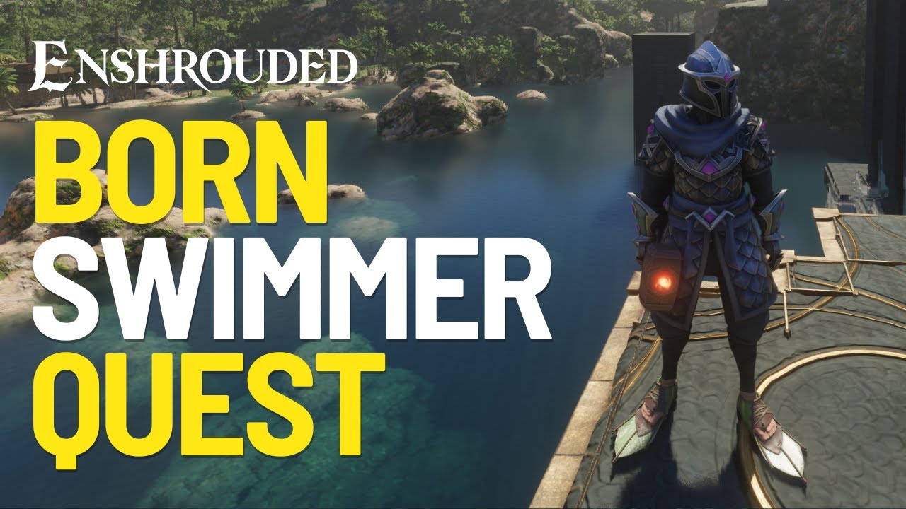 Getting the Swimfins - Born Swimmer Quest in Enshrouded