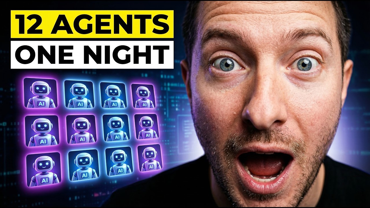 I Rebuilt My 12 OpenClaw Agents In 2 Hours