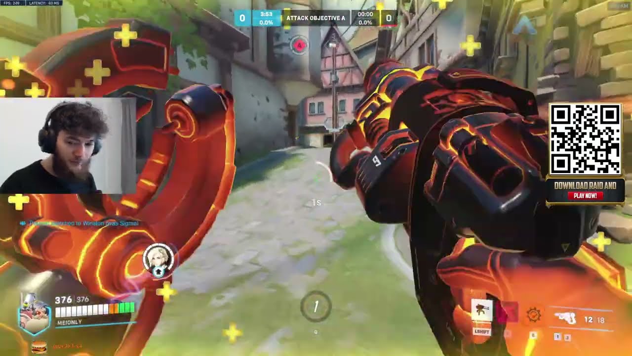 Dafran TORBJORN COMPETITIVE Gameplay! [ OVERWATCH VOD Replays ]