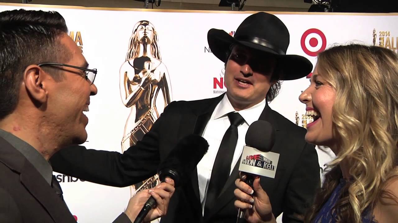 Robert Rodriguez on LIVE with Aaron and Kelly Alma Awards Red Carpet
