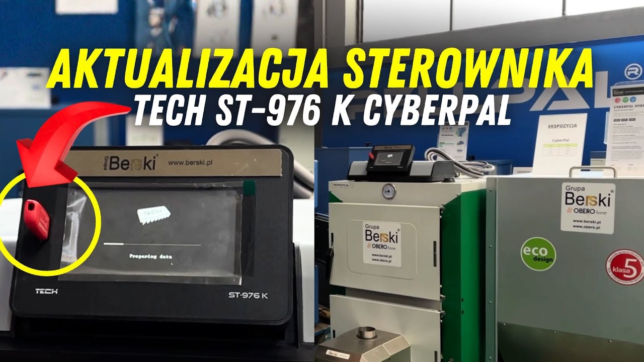 Aktualizowanie sterownika TECH ST-976 K CyberPal - Grupa Berski