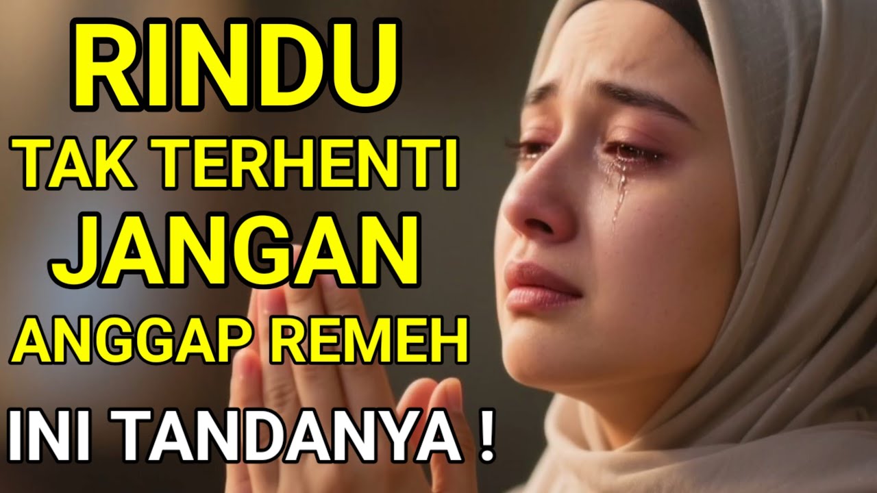 JANGAN ANGGAP BIASA! Jika Kamu Terus MEMIKIRKAN Seseorang, Itu BISA Jadi ISYARAT dari ALLAH!
