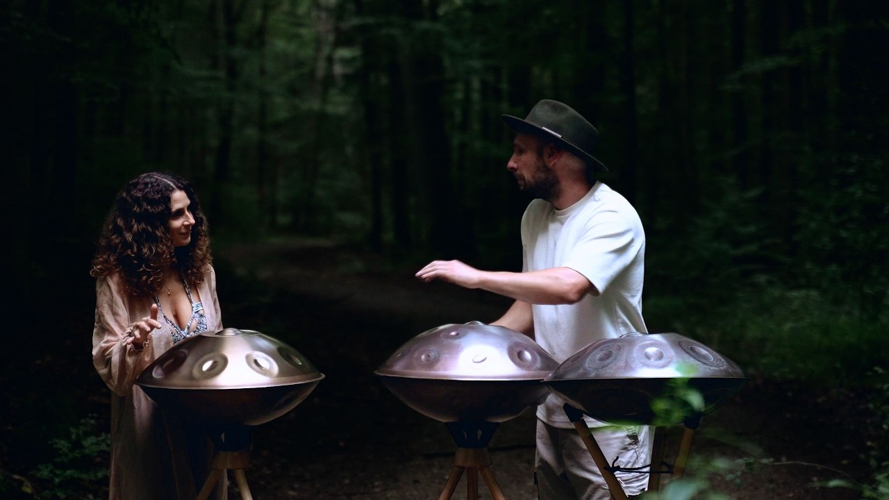 Healing Forest Meditation | 1 Hour Handpan Music with 1111 Hz for Deep Calm