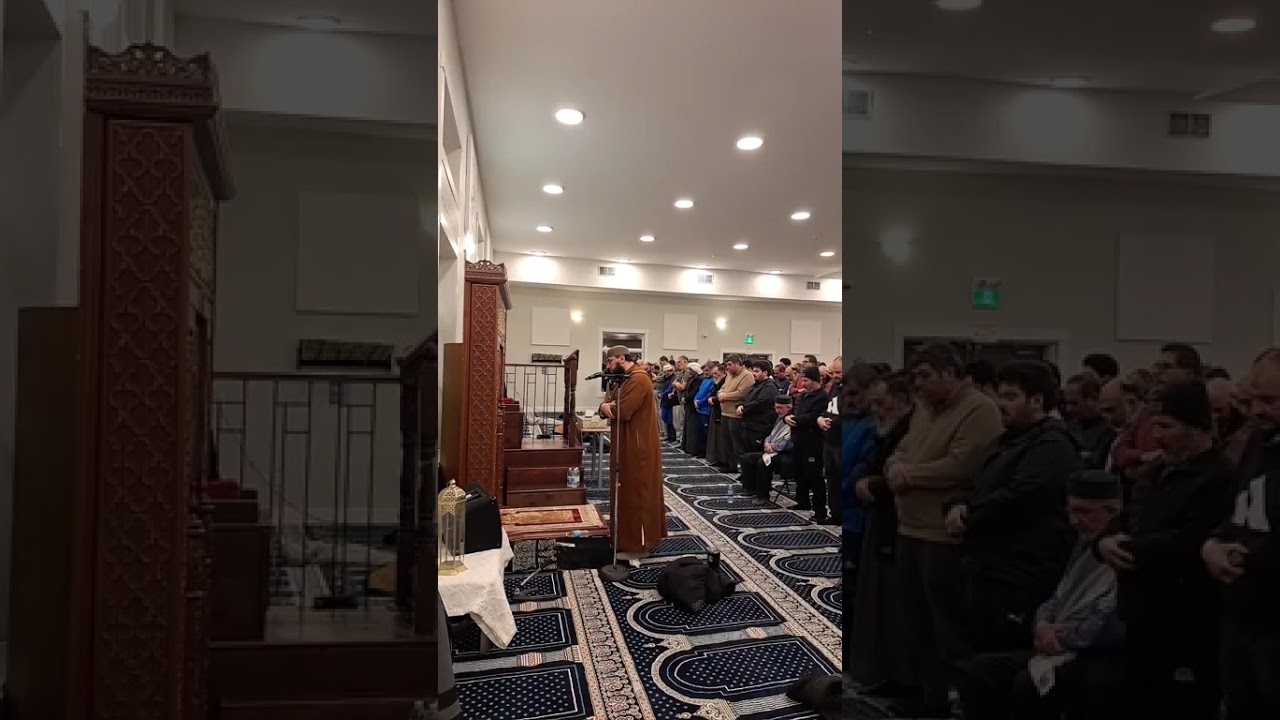 The beginning of Sūrat Yūsuf; Taraweeh prayer, Tuesday, March3, 2026. Dr. Atef Asker; Imam of NSICC.