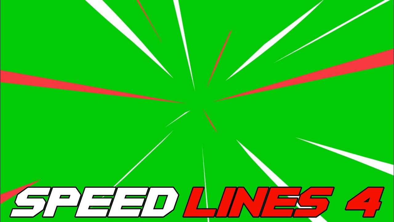 GREEN SCREEN TERBARU - GREEN SCREEN SPEED LINES 4 -  EDIT VIDEO QUOTES