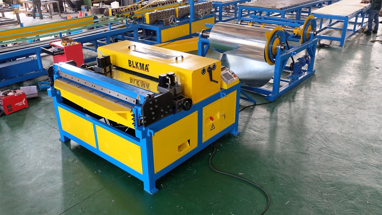 BLKMA brand Auto duct line Ⅲ / CNC HVAC air duct production line machine 1.3/1.5 meters