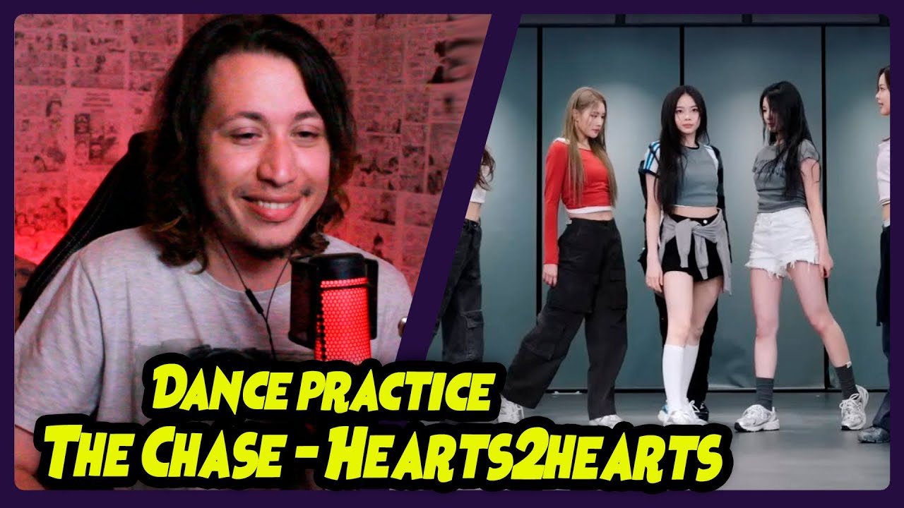 Hearts2Hearts 하츠투하츠 'The Chase' Dance Practice | REACT DO MORENO