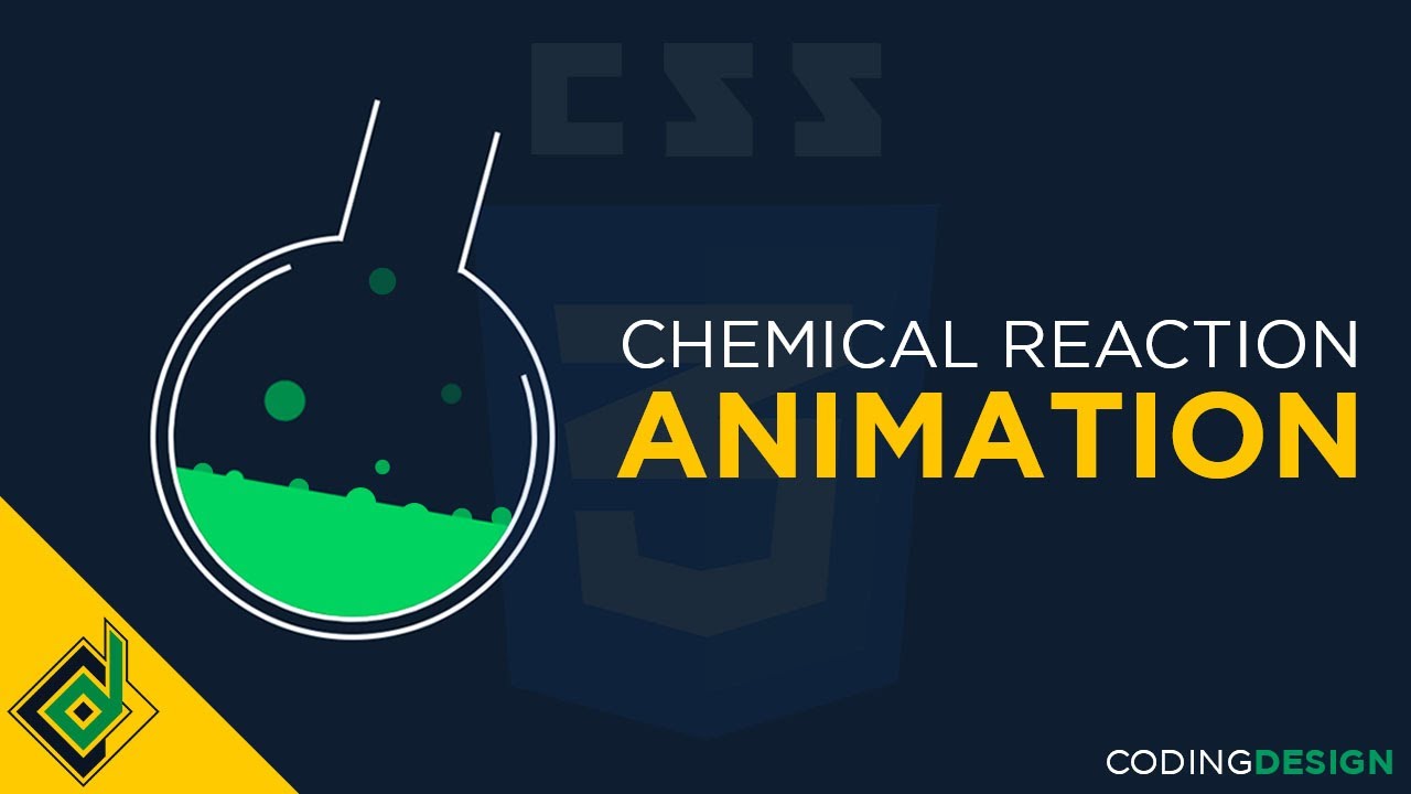 CSS Animation Chemical Reaction