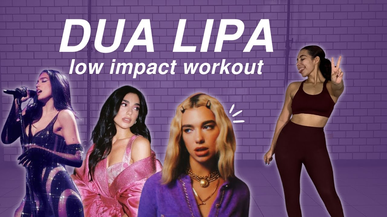 Dua Lipa CARDIO WORKOUT sin saltos! 🔥| cardio bajo impacto para PRINCIPIANTES | 12MIN