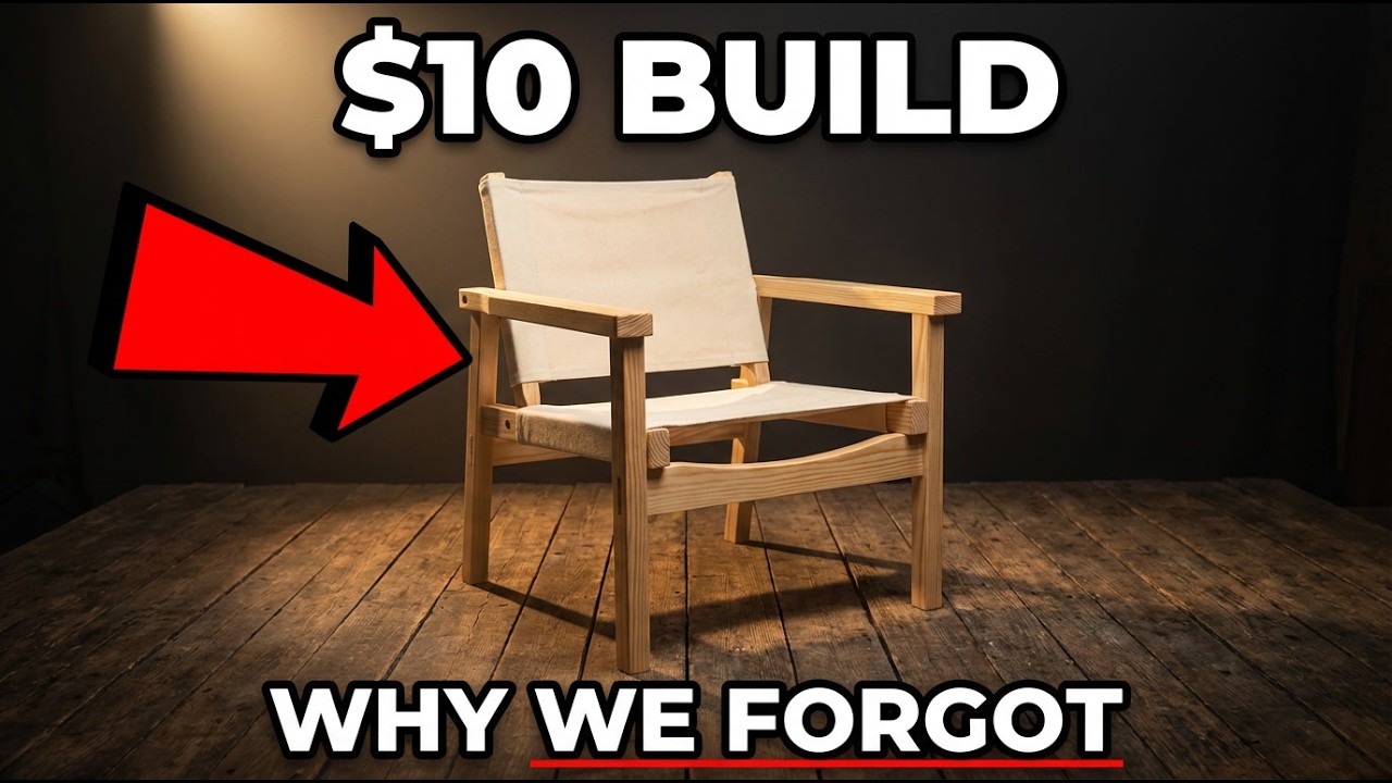 The Civil War Camp Chair You Can Build for $10. Why Did We Forget This Design?
