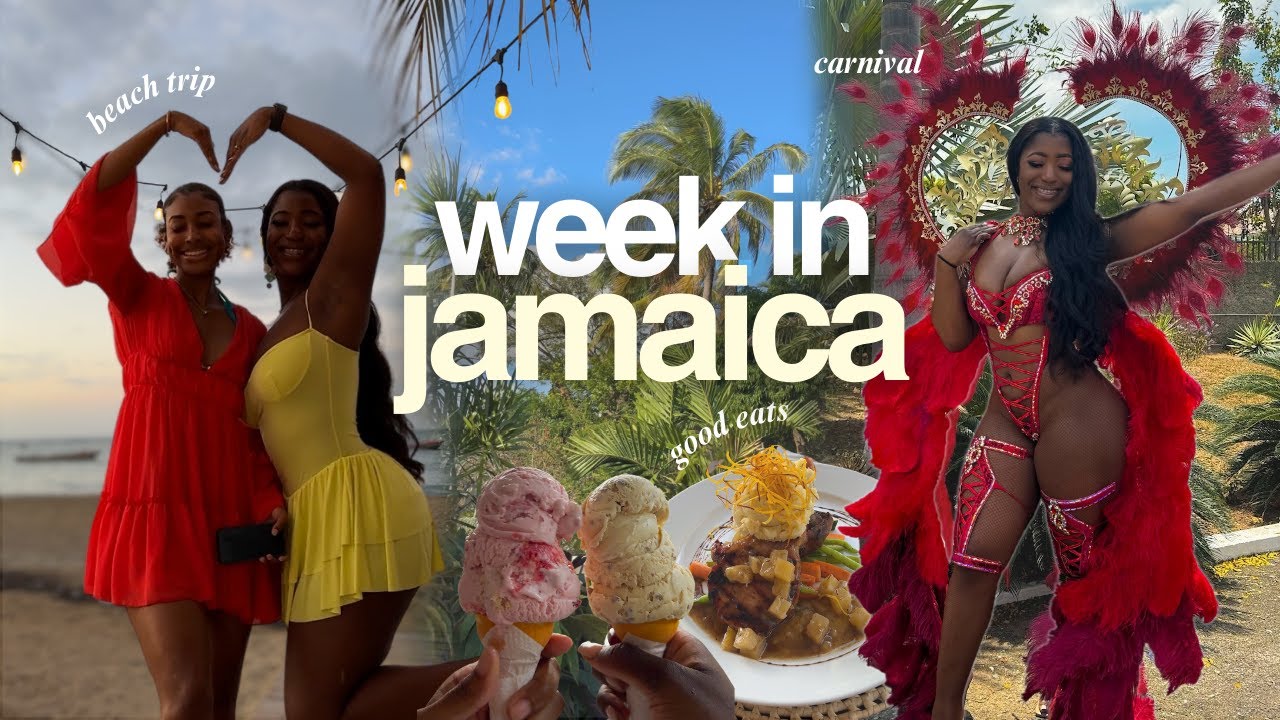 LIVING IN JAMAICA VLOG | carnival, good eats, making new friends