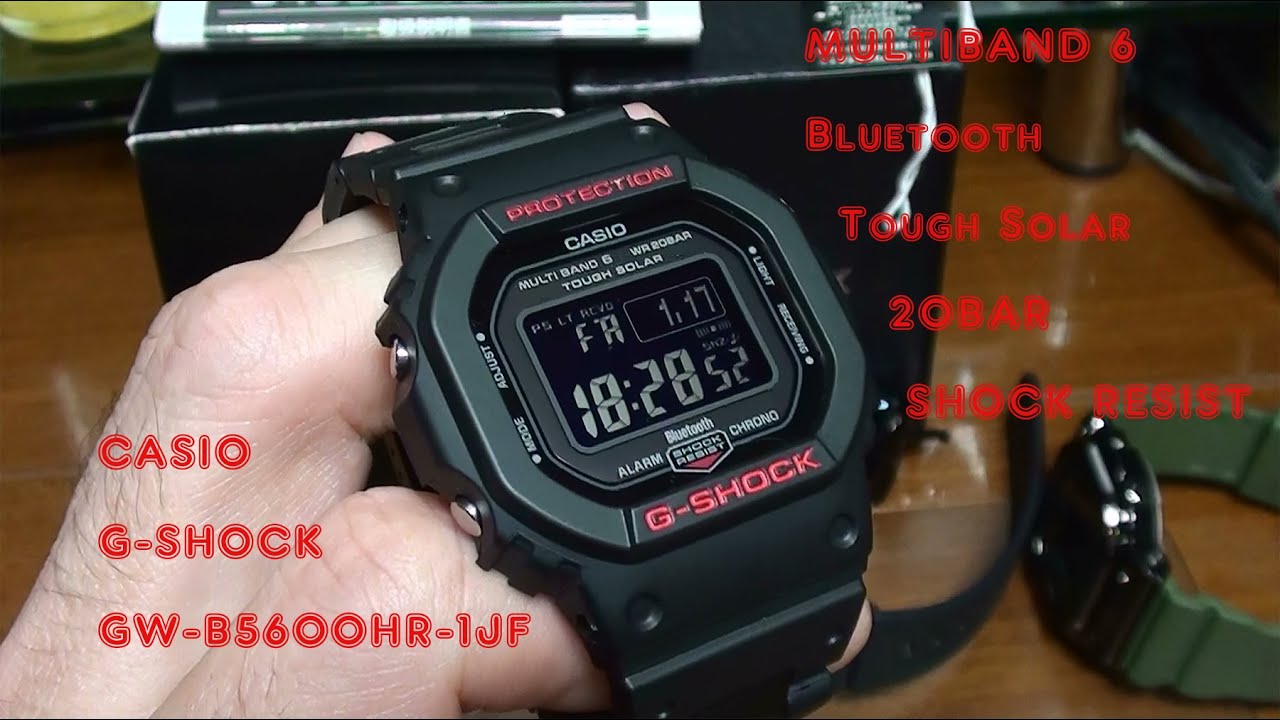 CASIO G-SHOCK カシオ GW-B5600 HR Review