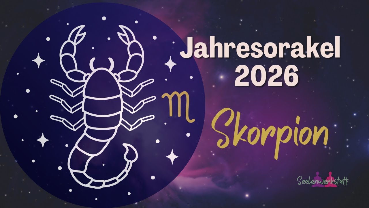 ✨ Jahresorakel 2026 | Skorpion – Aufräumen, Klarheit & eine große Transformation 🔥