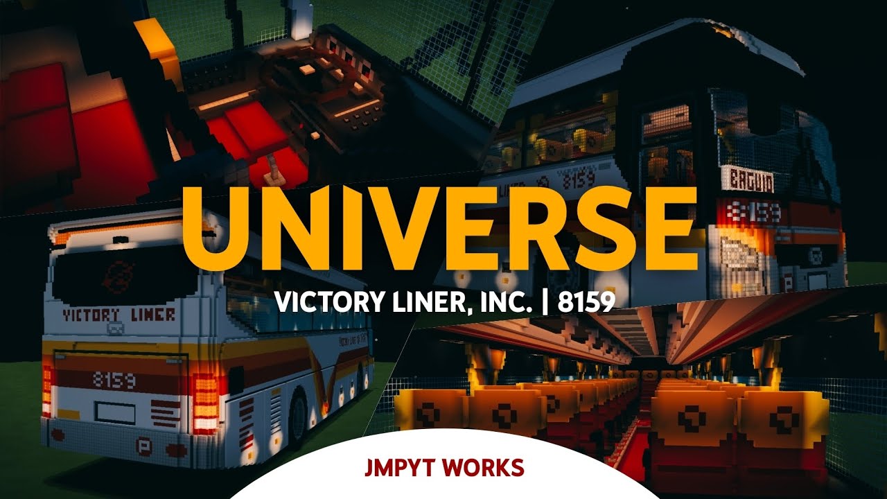 Minecraft Timelapse: Hyundai Universe Space Luxury - Victory Liner, Inc.