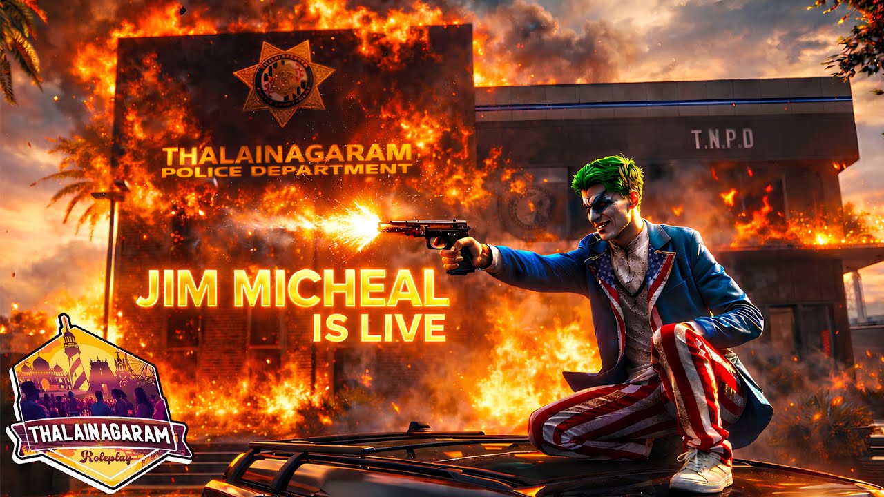 🔴LIVE | GTA V Roleplay | JIM MICHEAL is Live | Tamil #ThalainagaramRP #TNRP #santropcgaming