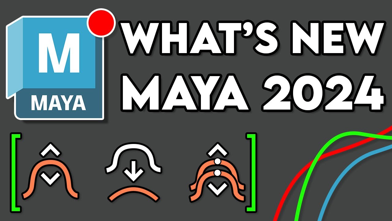 Новые инструменты редактора графиков и многое другое &mdash; Maya 2024