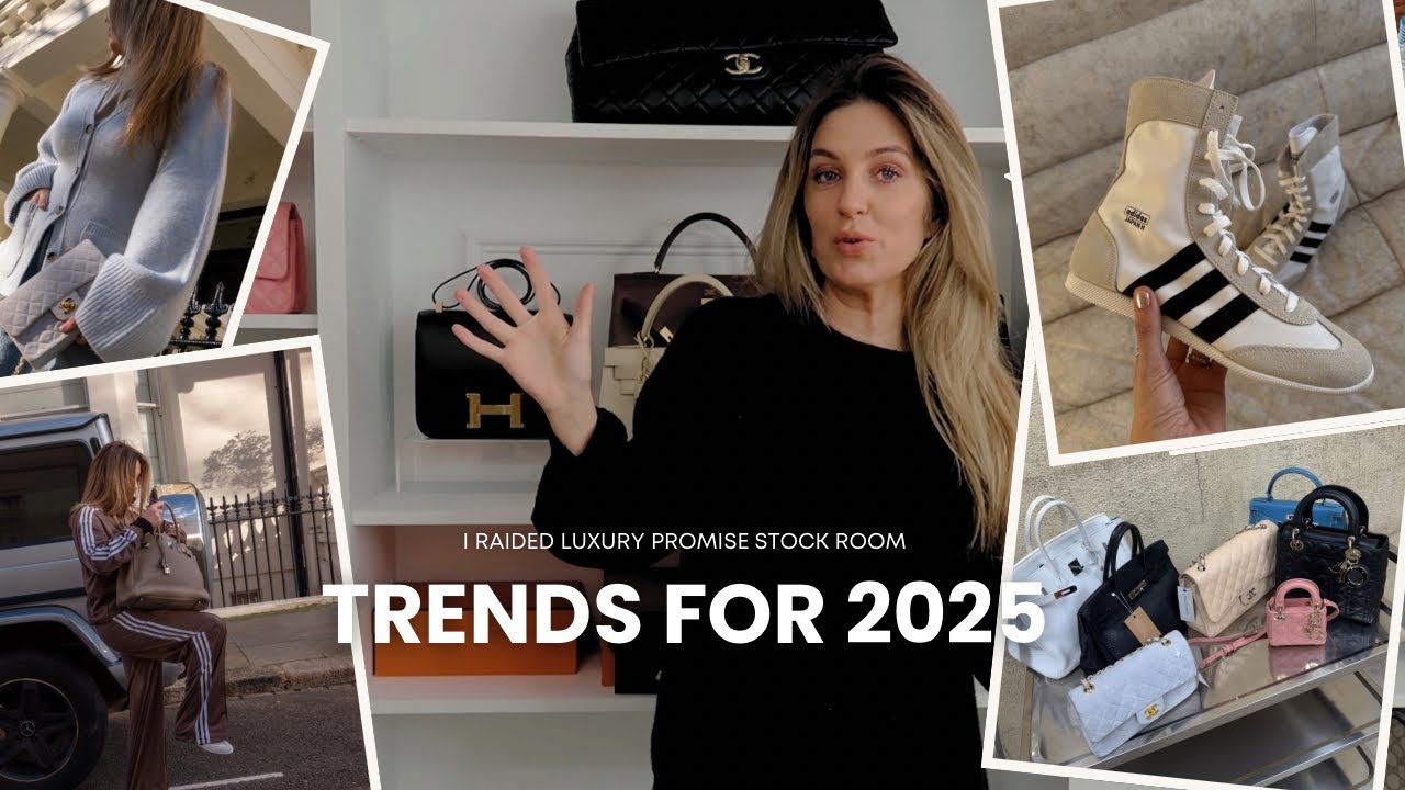 FASHION TRENDS FOR 2025 | RAIDING LUXURY PROMISE STOCK ROOM | OUT IN LONDON VLOG