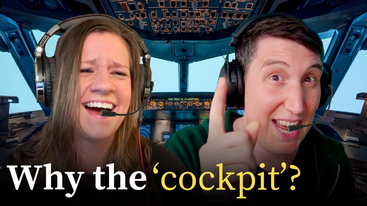 Why is it called a 'cockpit'? | AVIATION WORDS