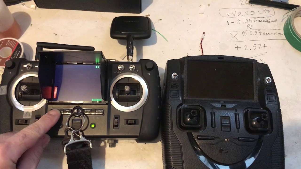 Как включить полноценную телеметрию на пультах Hubsan